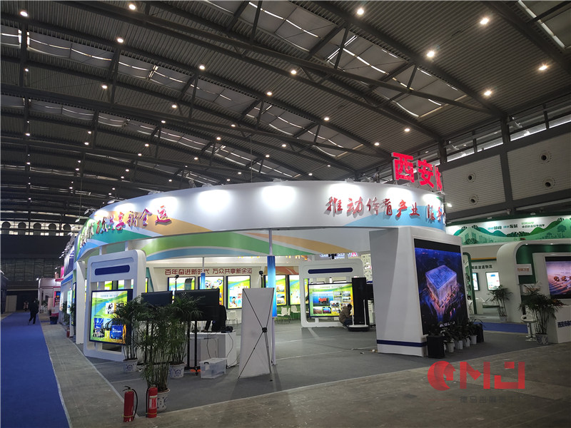 西安体育色多多官网入口展示施工效果|体博会